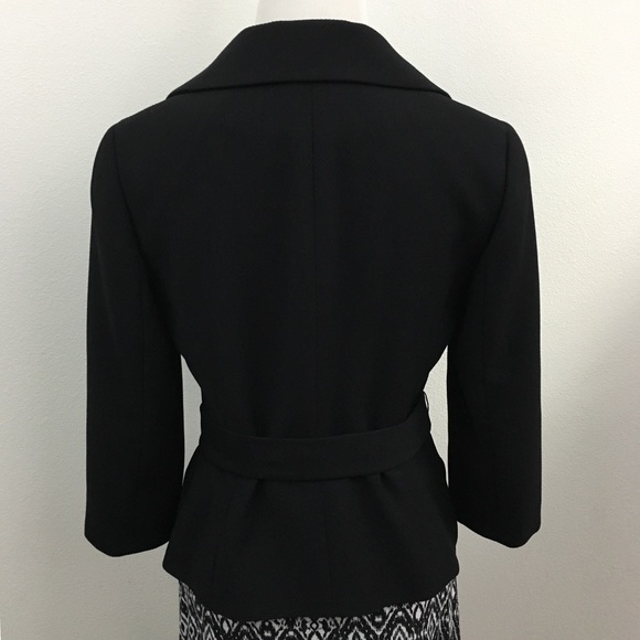 Loft | Black Textured Blazer Jacket - Picture 7 of 10